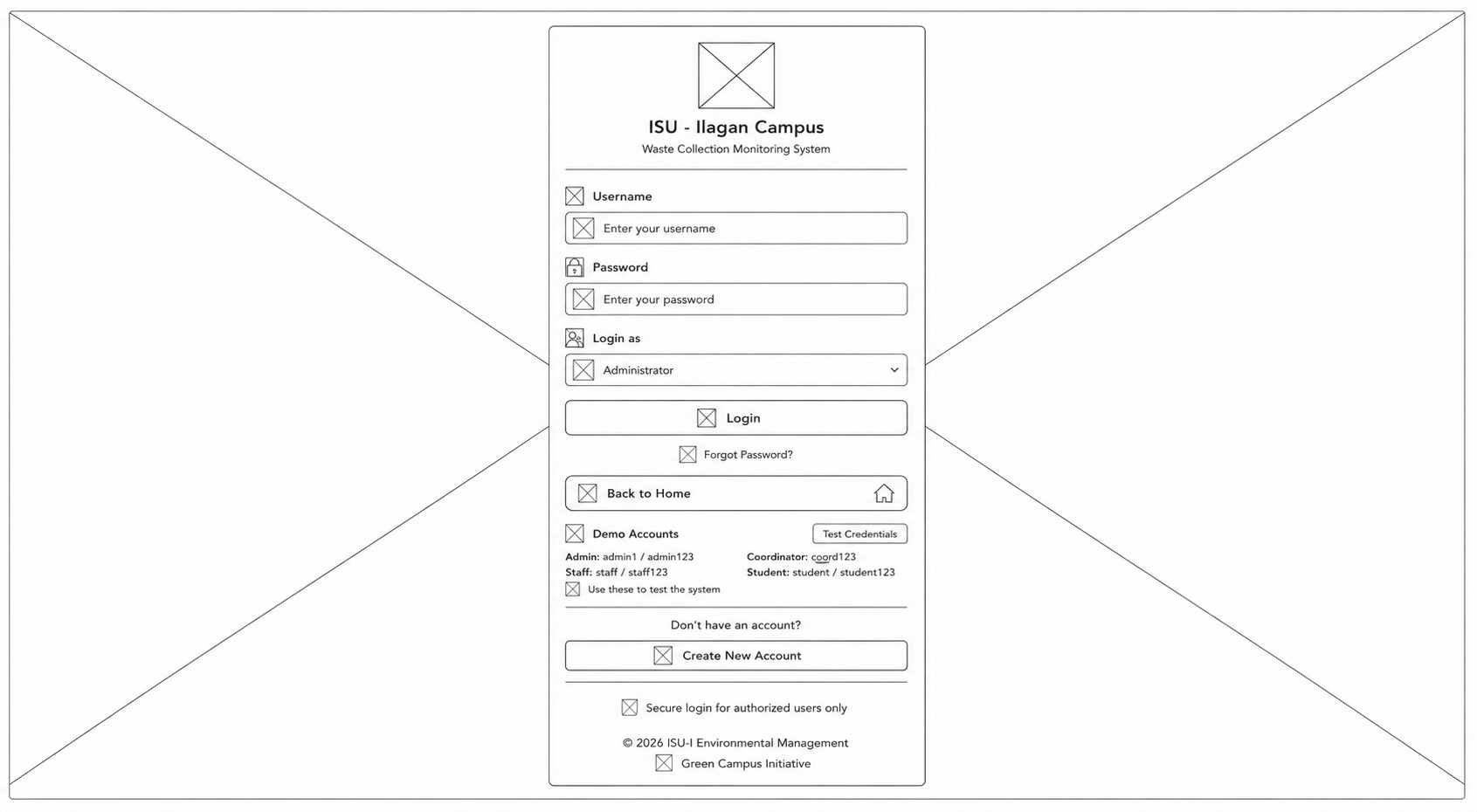 Login Page